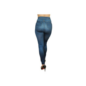 Legging bleu style jean neuf 